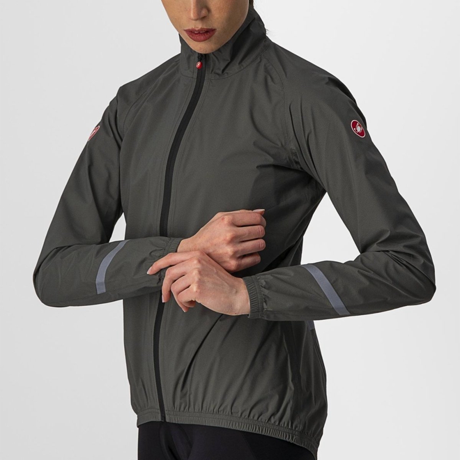 Green Women Castelli EMERGENCY 2 W RAIN Protection | 542QJCWNK