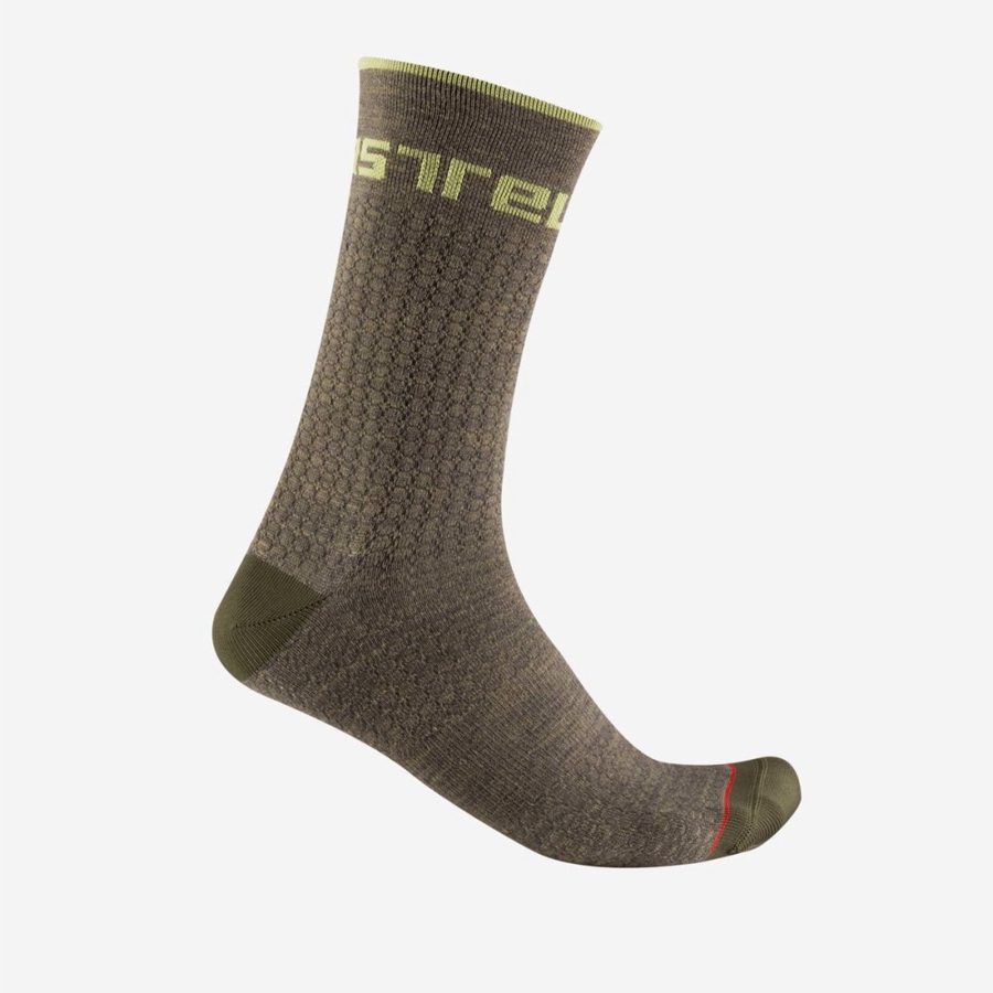 Grey Men Castelli DISTANZA 20 Socks | 960IHADXR