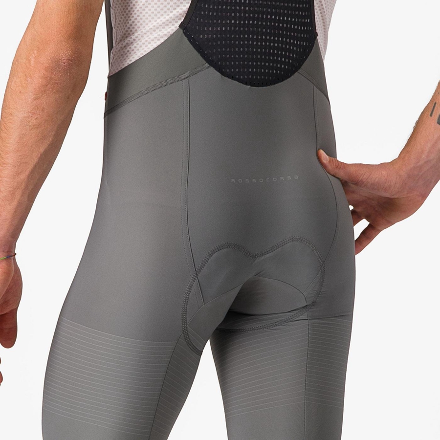 Grey Men Castelli PREMIO Bib Shorts | 517JXPBVA