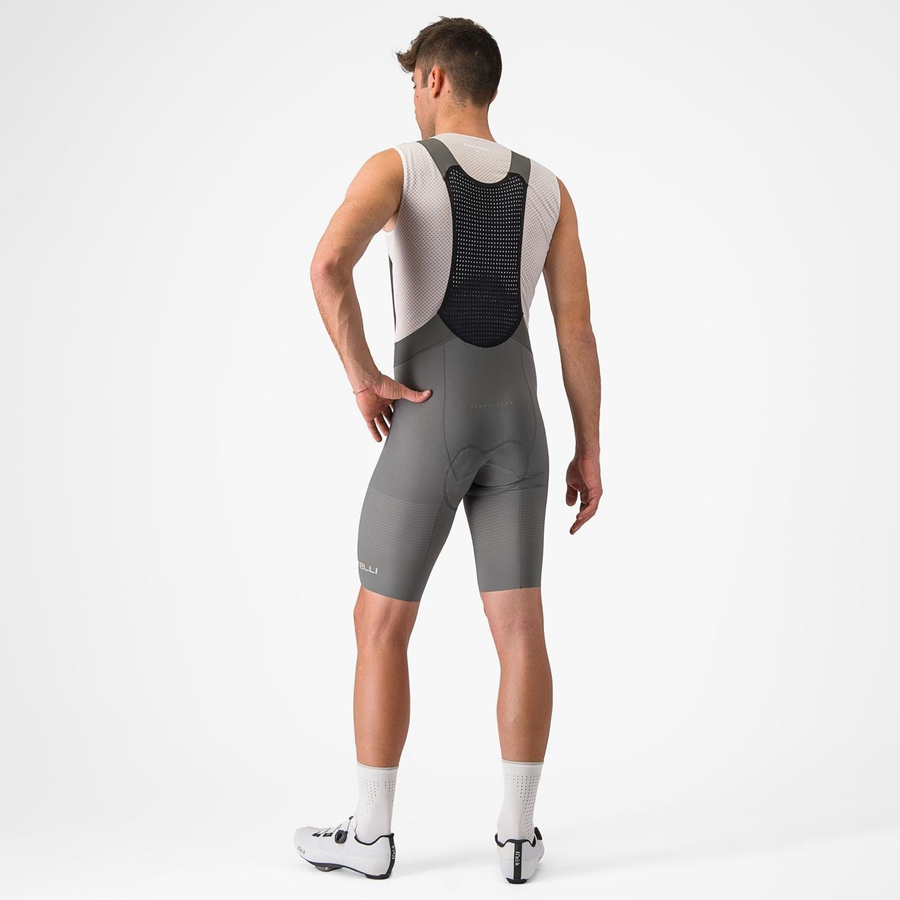 Grey Men Castelli PREMIO Bib Shorts | 517JXPBVA