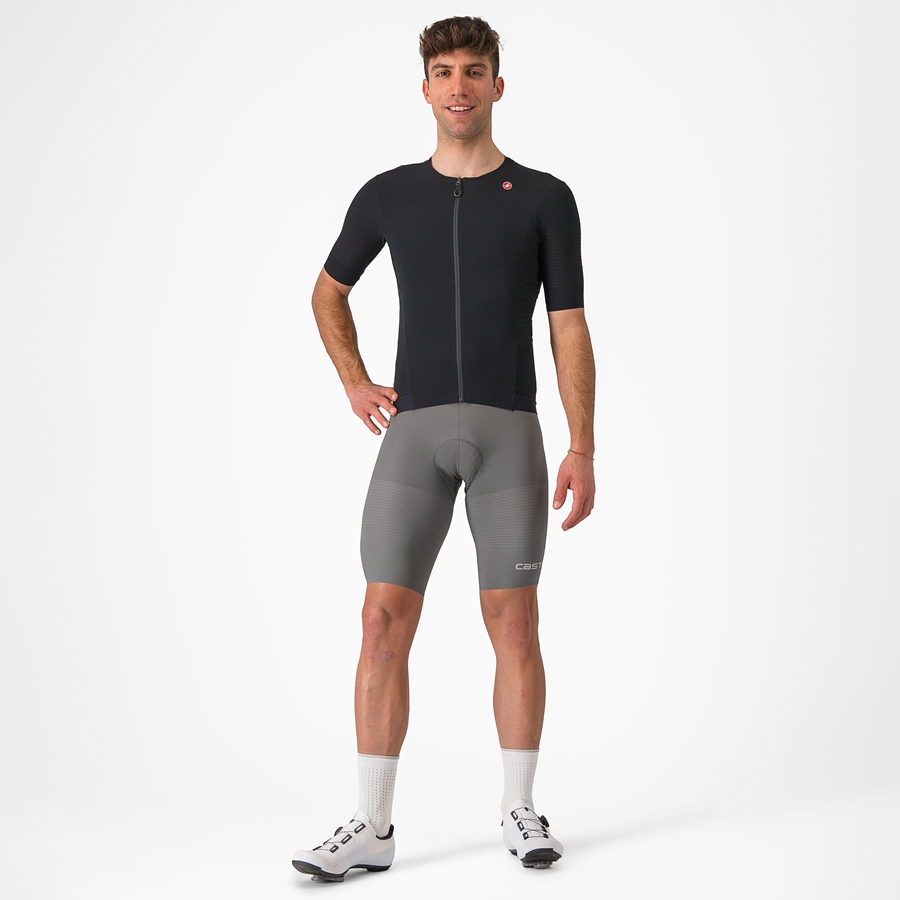 Grey Men Castelli PREMIO Bib Shorts | 517JXPBVA