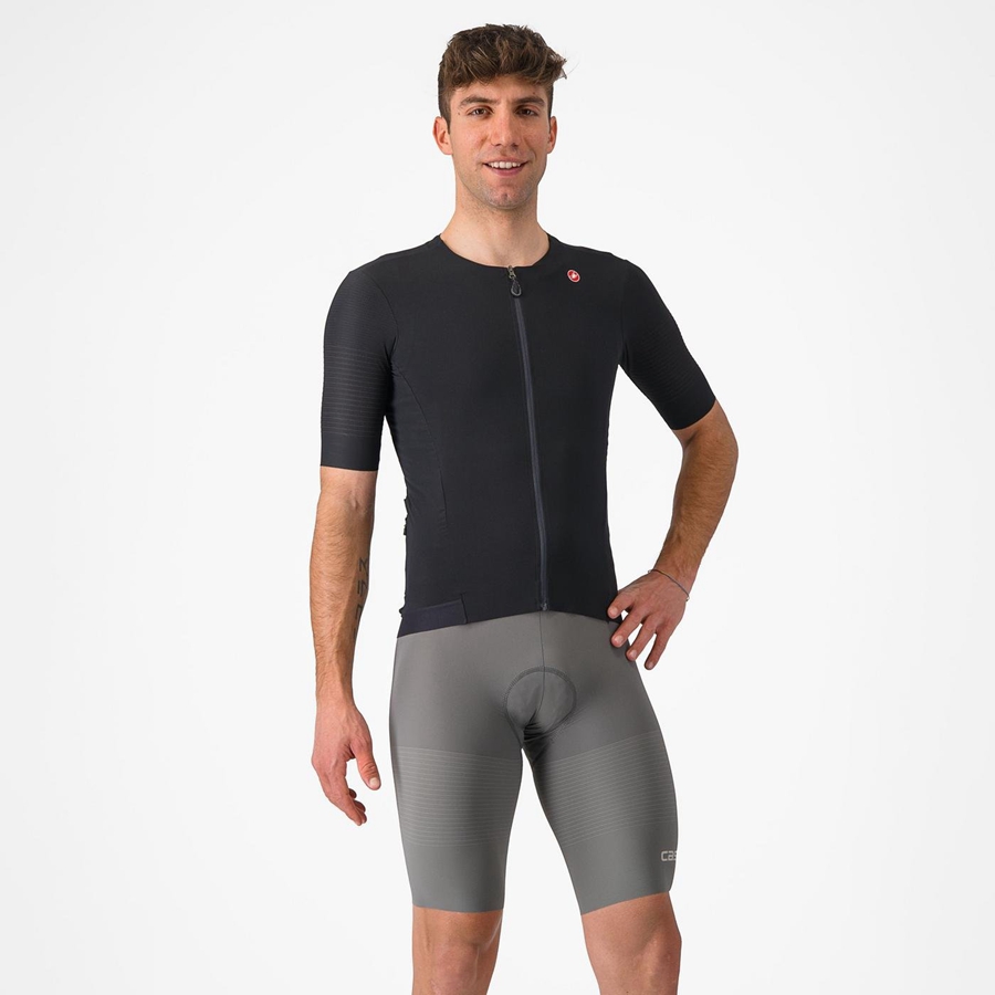 Grey Men Castelli PREMIO Bib Shorts | 517JXPBVA