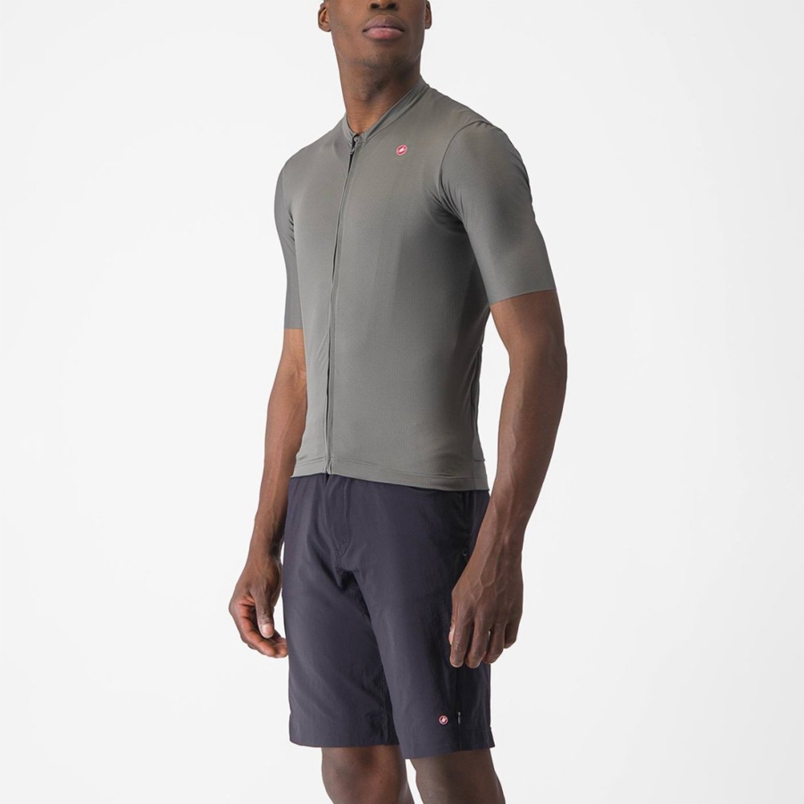 Grey Men Castelli UNLIMITED ENTRATA 2 Jersey | 302ABYDCZ