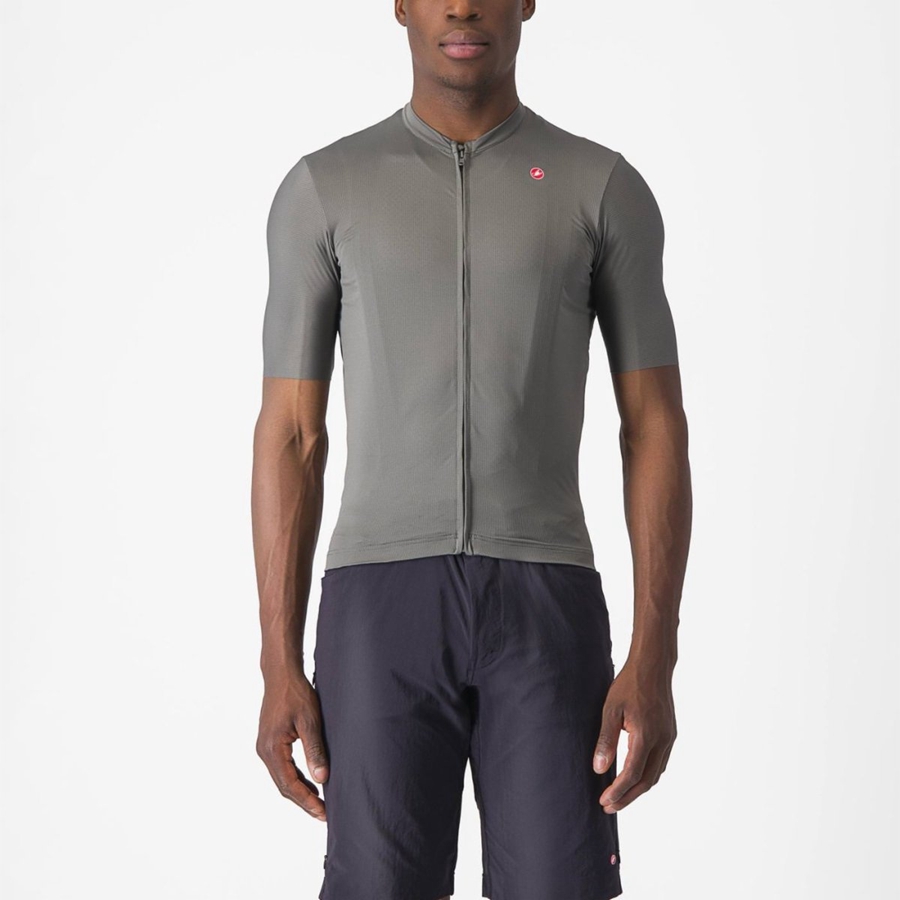 Grey Men Castelli UNLIMITED ENTRATA 2 Jersey | 302ABYDCZ