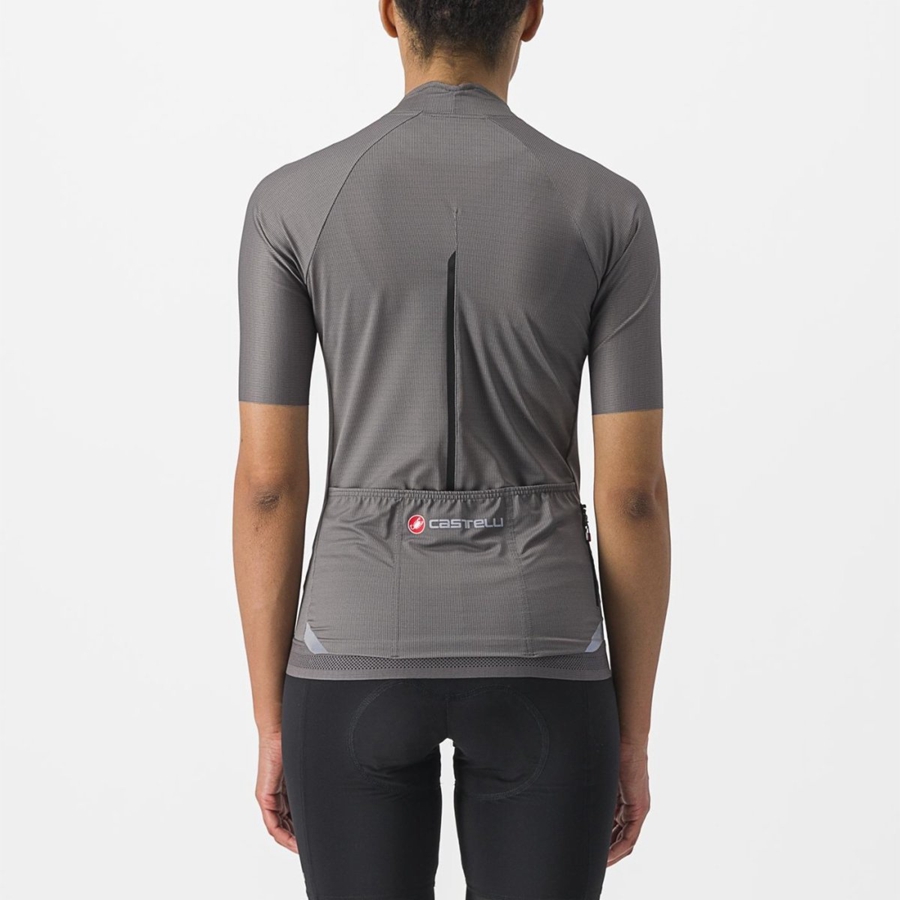 Grey Women Castelli ENDURANCE W Jersey | 318HRCPYQ