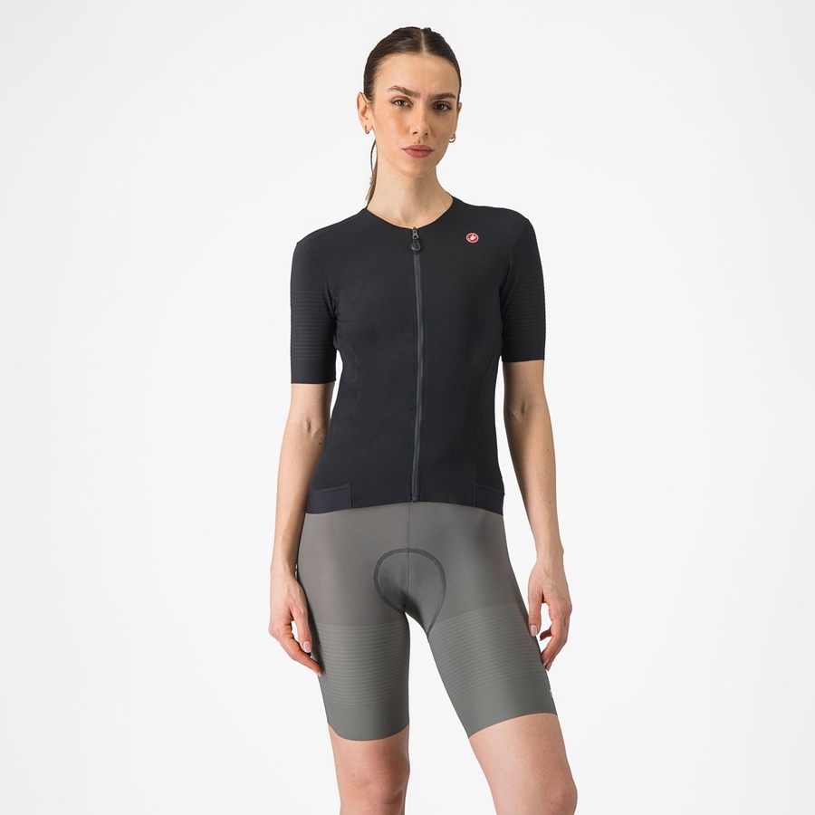 Grey Women Castelli PREMIO W Bib Shorts | 603FQMPHU