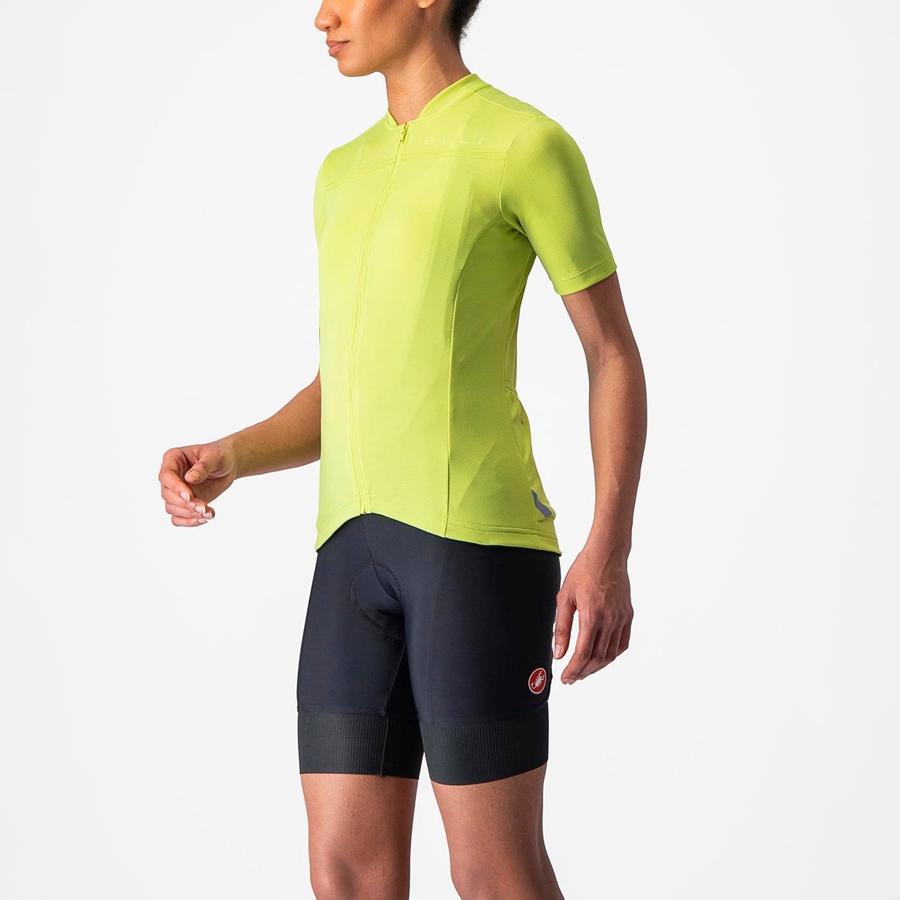 Light Green Women Castelli ANIMA 4 Jersey | 730HDPCZI