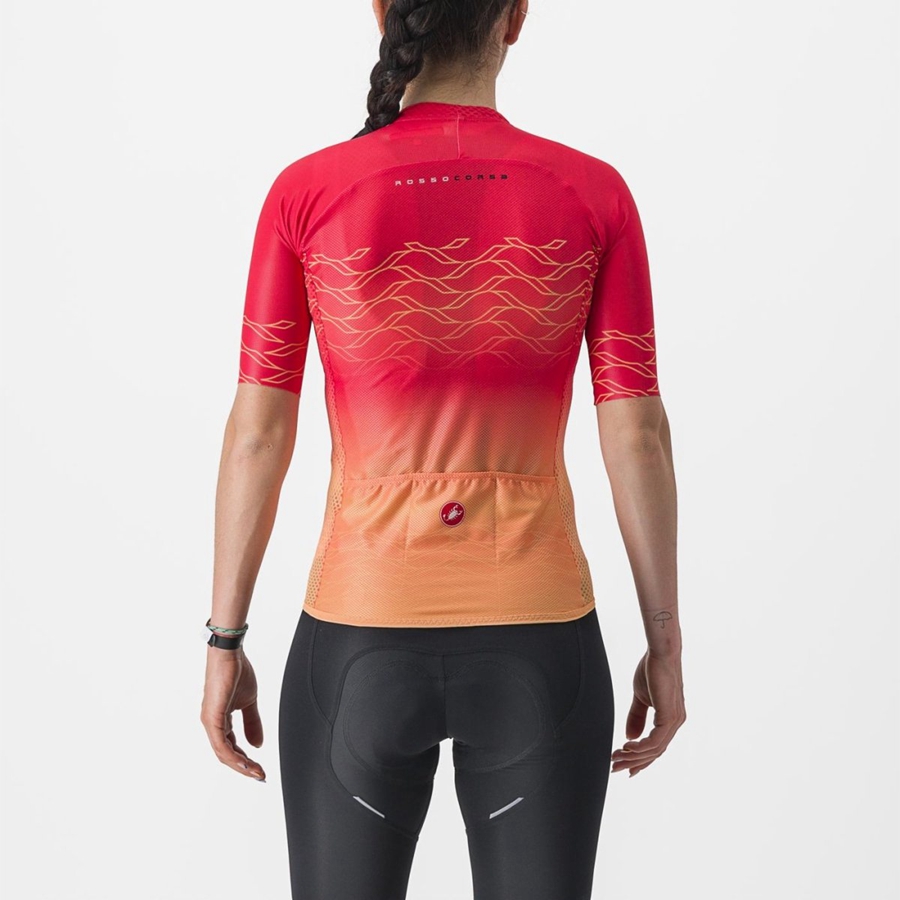 Orange Women Castelli CLIMBER'S 2.0 W Jersey | 745JCXHAQ