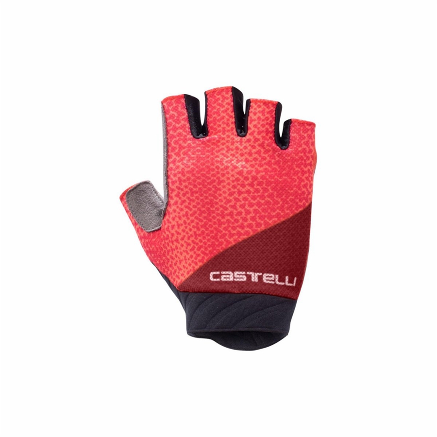 Pink Women Castelli ROUBAIX GEL 2 Gloves | 197XDQNPV