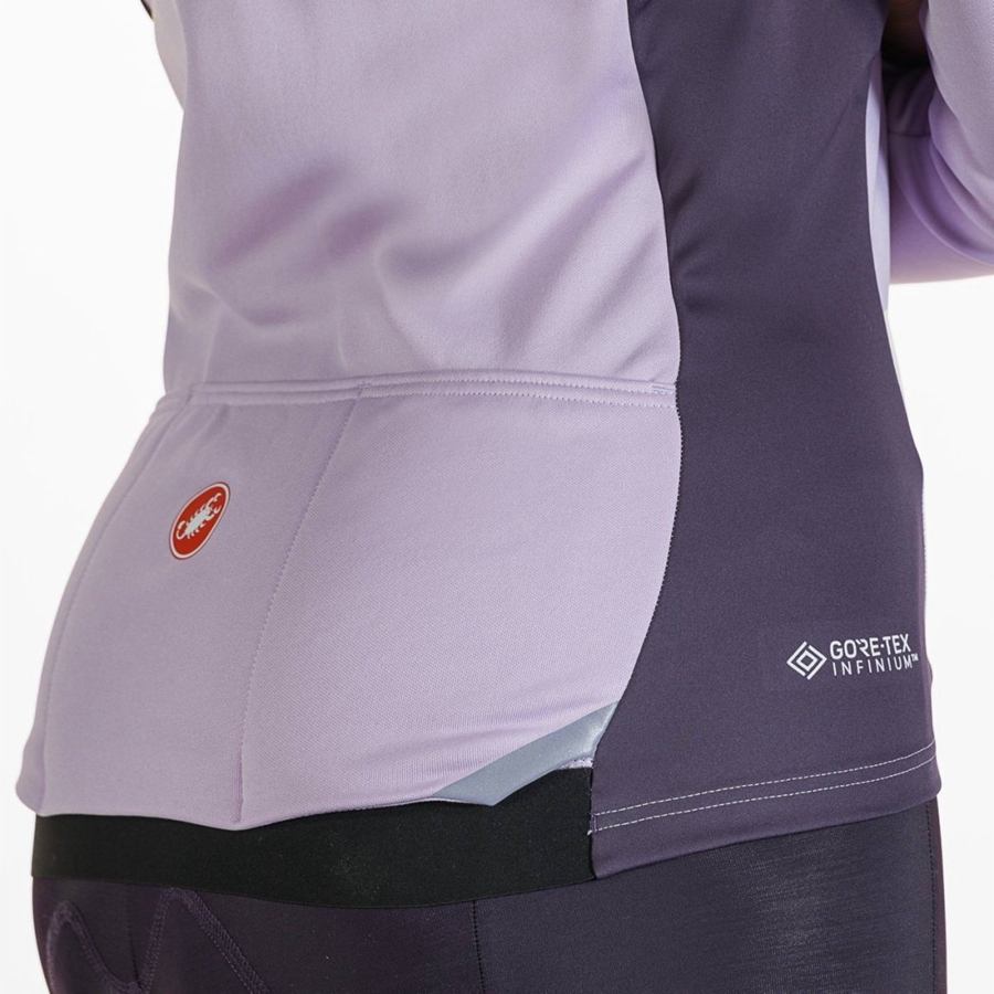 Purple Women Castelli TRANSITION 2 W Jackets | 237MBOGKE