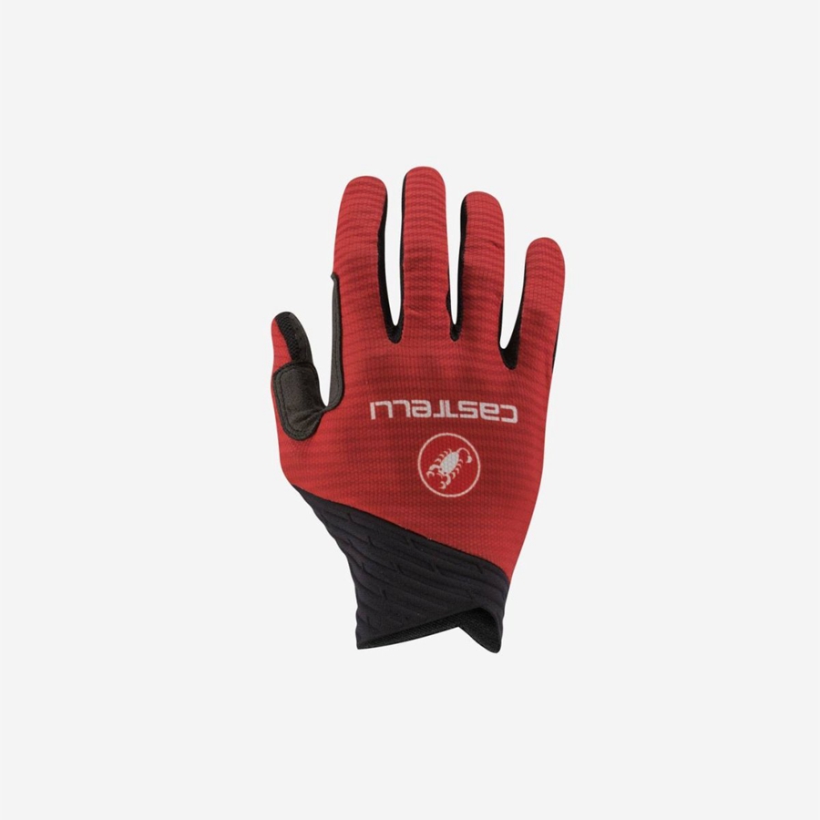 Red Men Castelli CW 6.1 UNLIMITED Gloves | 708PSFGLO