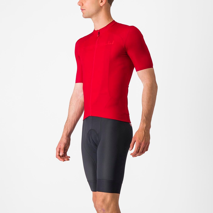 Red Men Castelli PROLOGO LITE Jersey | 257VDBZUH