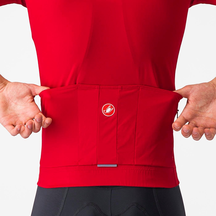 Red Men Castelli PROLOGO LITE Jersey | 257VDBZUH