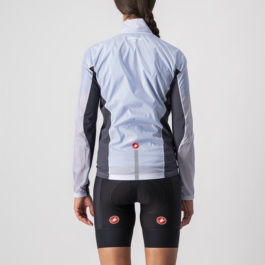 Silver Grey / Dark Grey Women Castelli SQUADRA STRETCH W Protection | 904WNUPYQ