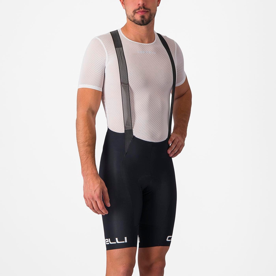 White Men Castelli PRO MESH 2.0 SHORT SLEEVE Base Layer | 728ZXJDYR