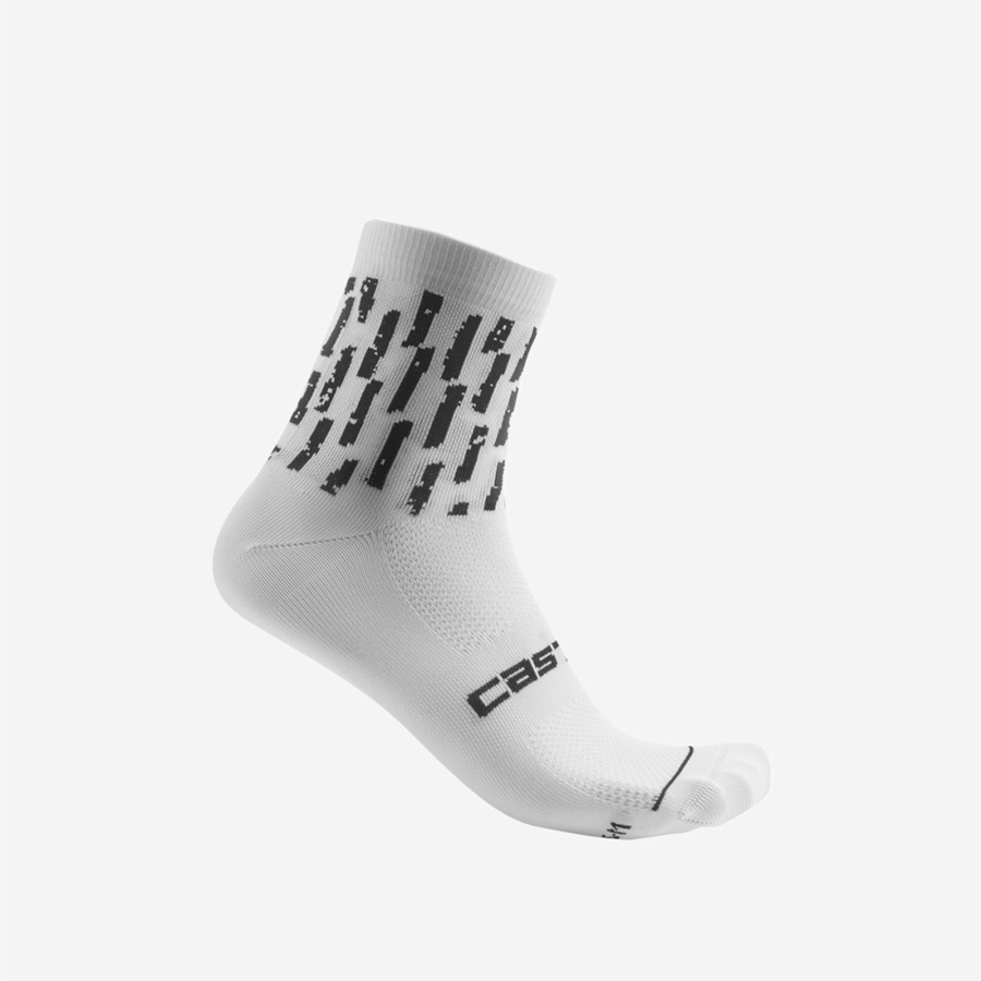 White Women Castelli AERO PRO W 9 CM Socks | 628FQLOBN