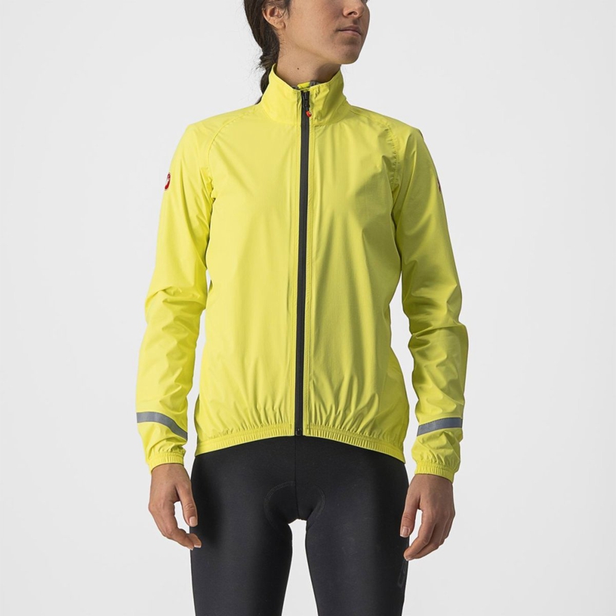 Yellow Women Castelli EMERGENCY 2 W RAIN Protection | 629HGTWXM